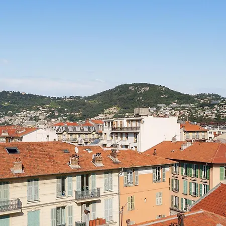 Renting - Risso - Cocoon Design Massena Paillon Balcony View & Lift 아파트
